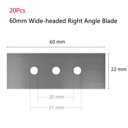 Aquarium Algae Remover Scraper Blade Metal Replacement Blades algae removal Fish Tank Aquatic Water Plant Grass Cleaning Tools