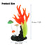 UXCELL Plastic Luminous Plants Glowing Artificial Simulation Coral Aquarium Decoration Underwater Ornament Fish Tank Accessories