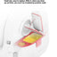 Pet deodorizing small square N50 automatic cat toilet MAX uses deodorizing agent to remove odors