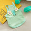 Sweet Flower Decorate Puppy Summer Clothes Breathable Unisex Small Chihuahua Pet Cat Vest Walking Leash T Shirt for York Dogs