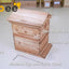 Beehive Automatic Obtain Honey Bee hive 7pcs Auto Super Frames Food-Grade Suitable Beekeeper Starter(Unassembled)