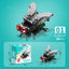 Insect World Animals Scorpion Mantis Ants Spider Birds Marine Animal Building Blocks Toys Desktop Ornaments Bricks Kids Gift