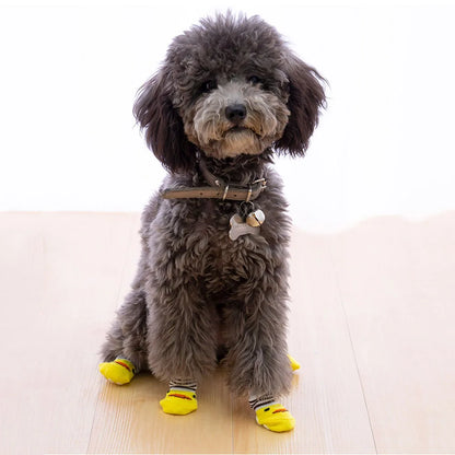 Dog Socks for Small Medium Dogs Non Skid Pet Puppy Grip Socks Paw Protectors Indoor Traction Control Socks for Hardwood Floor