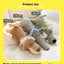 Pet dog toys, plush, bite resistant, sound making, animal flooring, monkey, elephant, rhinoceros toys, pet supplies