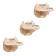 Wall Mounted Cat Climbing Wooden Shelves Cat Hammock Hanging Bed with Jumping Platform and Stairway for Kitten Playing and Rest