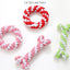Handmade cotton rope carrot shaped puppy toy puppy chew  size dog pet Teeth cleaning toy outdoor fun training toy