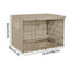Oxford cloth Dog Kennel Cover Waterproof Windproof Pet Crate Protective Dog Kennel Cover Universal Fit For Indoor Outdoor Crates