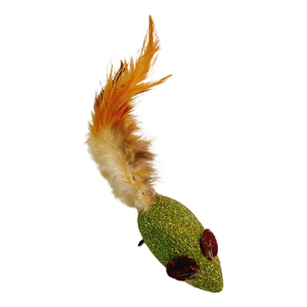 Catnip For Cat Toys Catnip Filled Cartoon Cat Teething Chew Toy Natural Catnip And Silvervine Cat Feather Kicker Toys For Indoor