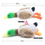 Cute Plush Duck Sound Toy Stuffed Squeaky Animal Squeak Dog Toy Cleaning Tooth Dog Chew Rope Toys Pet Dog Accessories Toys