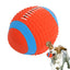 Squeaky Dog Ball Toys Tough Ball Pet Toys For Large Breed Interactive Big Dogs Chew Ball For Teething Cleaning  Dog Sound Toys