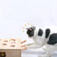 Funny Cat Hunt Puzzle Toy Wooden Maze Pet Hit Hamster Catch Bite Interactive Toys With 5-holed Mouse Holes Cats Toy Pet Supplies