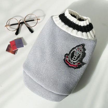 Winter Dog Fleece Sweaters For Large Medium Little Dogs Warm Small Dog Clothes Korea For French Bulldog Chihuahua Cute Pug York