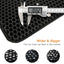 Cat Litter Mat 1 Pack Double Layer Waterproof Urine Proof Trapping Mats Non-Slip Easy to Clean Large Toilet Foot Pad