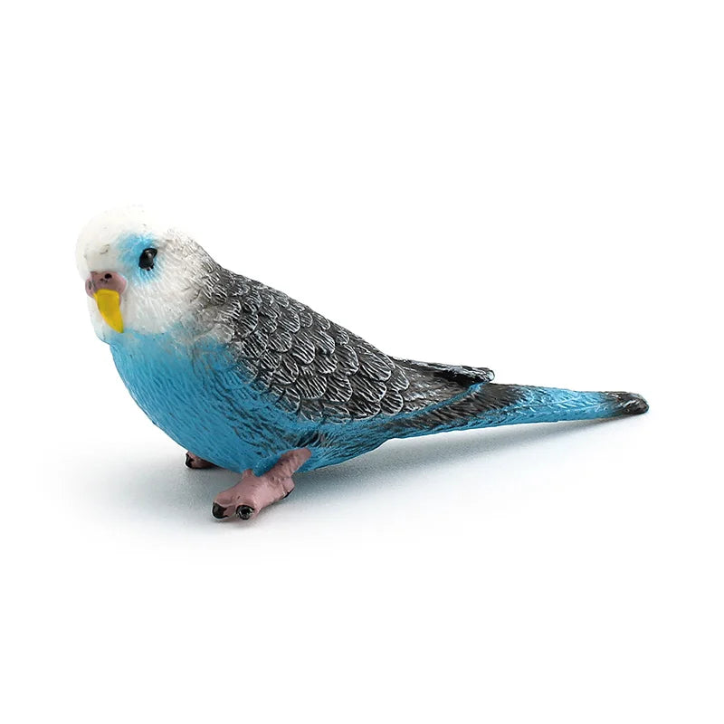 Simulated bird parrot children's ornament toy