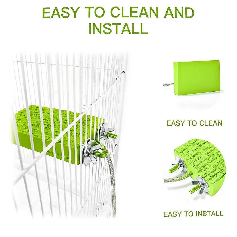 5W Bird Perches Heating Bird Perch Platform Safe Bird Perch Standing Warmer Pet Heated Toy For Birds Parrot Hamsters Chinchillas