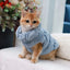 Soft Warm Dog Clothes Winter Padded Puppy Cat Coat Jacket For Small Medium Dogs Chihuahua French Bulldog Poodle Vest Pet Outfit