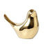 Gold Ceramic Bird Figurines Home Decoration Accessories Golden Bird Figures Fashion Wedding Ornaments Room Decor
