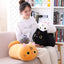 20cm Cute Soft Cat Plush Pillow Sofa Cushion Kawaii Plush Toy Stuffed Cartoon Animal Doll Lovely Gift