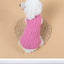 Teddy Bear Small Dog Clothes Solid Color Warm Winter Sweaters for Cats Lightweight Knitting Vest Leisure Outdoor Pet Overalls