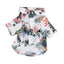 Hawaii Summer Dogs T Shirt For French Bulldog Chihuahua Clothes For Small Dogs Puppy Vest Yorkie Clothing Cats Pet Products