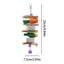 Bird Chew Toys Parrot Teething Toy Cuttlefish Bone Chewing Toys Braided Carrots Molar Stone Cultivate Foraging Instincts Molar