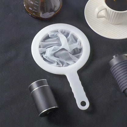 120/200/400 Mesh Reusable Nylon Ultra Fine Filter Mesh Aquarium Harvest Shrimp Filter Net Food Grade Strainer Spoon  Food Filter