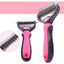 Animal Hair Brush Dog Grooming Brush Pet Hair Remover for Matted Long and Short Curly Haired Cats Pet Supplies Dog Accessories