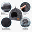 New Triangle Cat Nest New Deep Sleep Comfort In Winter Cat Bed Closed Cat House Pet Nest Safe Pet House Pet Supplies