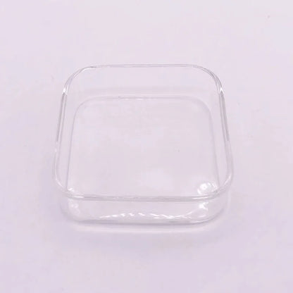 Glass Aquarium Feeder Tube Dish Transparent Fish Tank Shrimp Snail Food Feeder Bowl Aquarium Feeding Accessories Shrimp Feeders