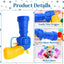 Cat Plush Ball Shooting Gun Silent Toy Interactive Relief Self Hi Fun Micro Elastic Static Sticking Fur Set Color Random