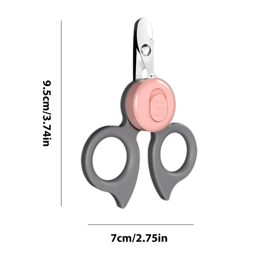 Lighted Dog Nail Clippers LED Dog Nail Cutters With Light Ergonomic Grip Pet Nail Clipper Illuminates Kitten Puppy Beauty Tools