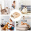 Cat Sleeping Bag Sleeping Bag Semi-Enclosed Cats Dogs Warming Pad Soft Cat Bed Lovely Cat Nest Pet Supplies for Cats and Dog