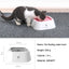 Dog Bowl Floating Bowl Water Drinker Not Wet Mouth Splash Water Cats Dogs Bowl Anti-Overflow Water Dispenser Portable Pet Bowl