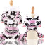 2024 Pet Dog Clothes  Warm Soft Fleece Dogs Jumpsuits Pet Clothing for Small Dogs  Cats Hoodies Chihuahua Yorkshire Costume Coat
