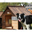 Outdoor Kennel Warm Small Stable Puppy Dog Pet Nest Bed Corgi Waterproof Cover Wooden House Solid Wood Golden Retriever