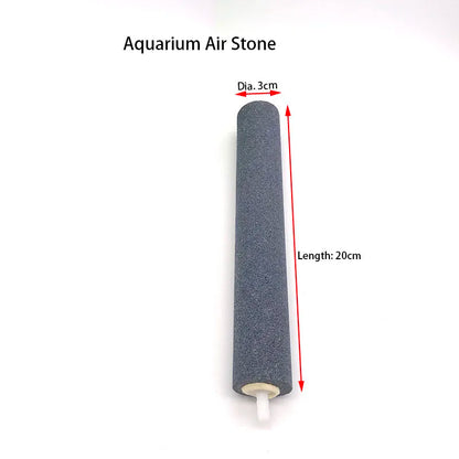 3x20cm Cylindrical Air Pump Sand Stone Aquarium Oxygen Pump Fresh Air Stone Bubble Bar Aquarium Fish Tank Aerator Pump