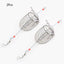 Stainless Steel Aquarium Small Fishing Bait Feeder Fish Tank Crystal Shrimp Dry Food Feeding Fishing Lure Cage Trap Basket