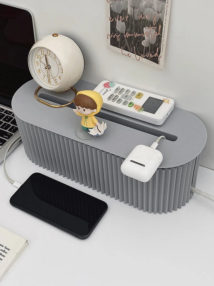 Household Socket Board Storage Box, Multi-Functional Cable Management Box, Wire, Data Cable, Multi-Purpose Storage And Finishing