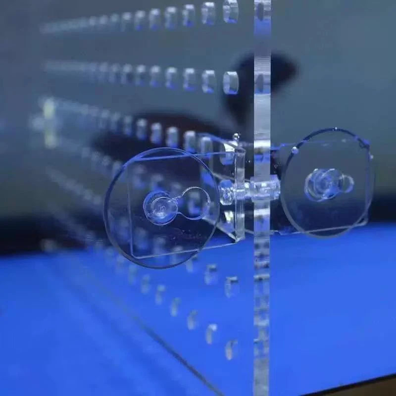 Transparent Acrylic Fish Tank Isolation Board Aquarium Grid Separation Separator Portable Water Supply Acrylic Divider Terrarium