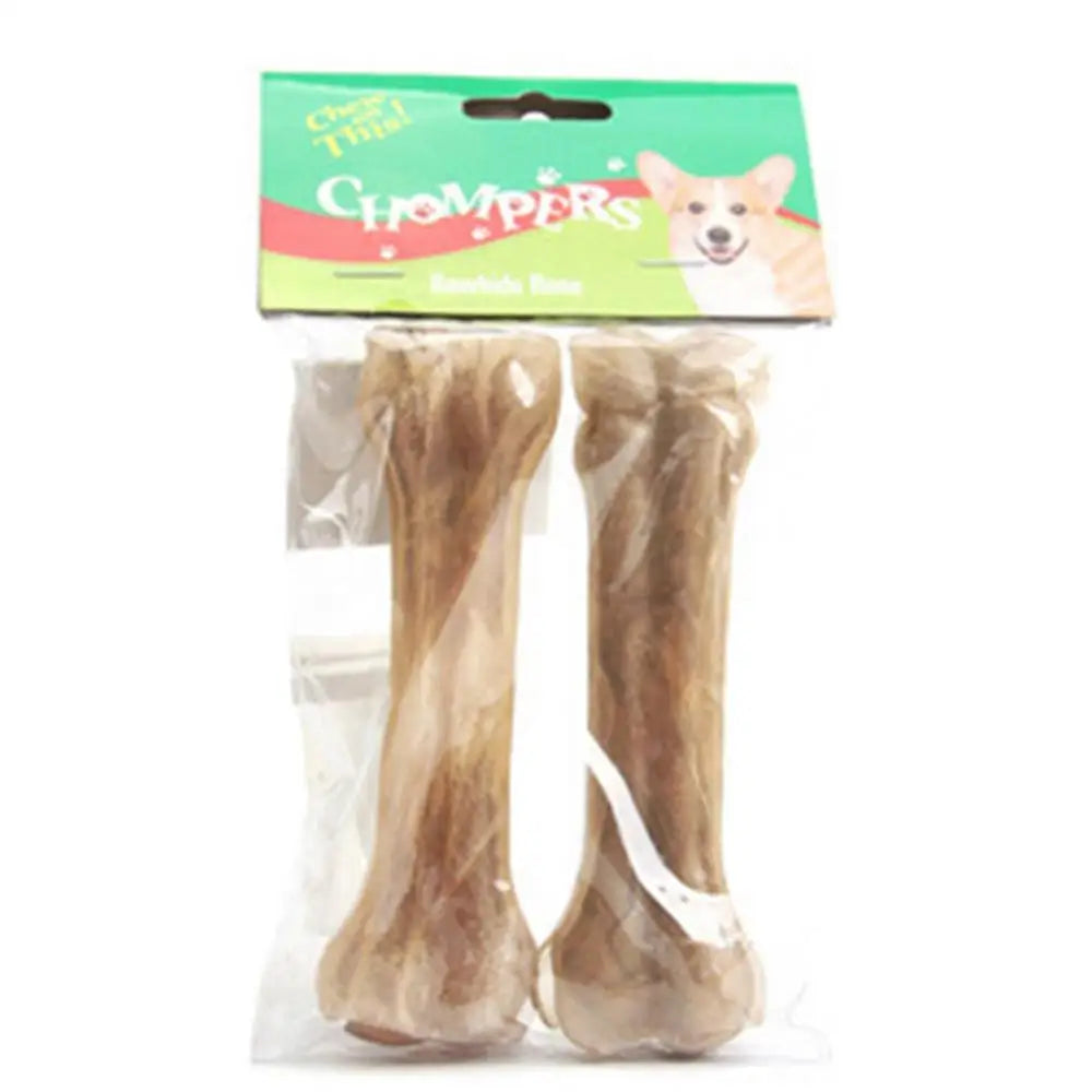 Dog Chew Bone Toy Pet Teething Chew Bone Sturdy Toys Bite-resistant Beef Flavor Puppy Chewing Sticks For Teething Clean Tool