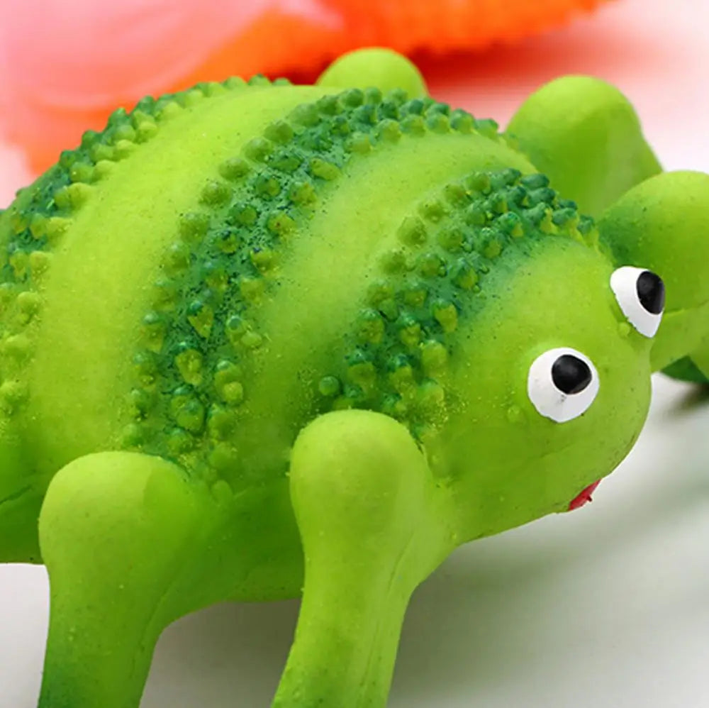 Pet Squeaky Toy Dog Teeth Cleaning Toys Sound Interactive Dog Teether Bite Resistant Funny Puppy Chewing Playing Toys