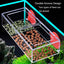 Aquarium Feeding Ring Fish Tank Station Floating Food Tray Feeder Aquarium Accessory with Strong Suction Cup New