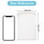 UXCELL Aquarium Filter Media Bags Fine Zipper Mesh Filter Bags Mesh Zipper Bags for Activated Carbon Resin Filters
