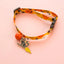 Lightweight Halloween Dog Collars Durable Skull Bat Pendant Cosplay Neck Accessories for Cats Personalized Decorate Pet Necklace