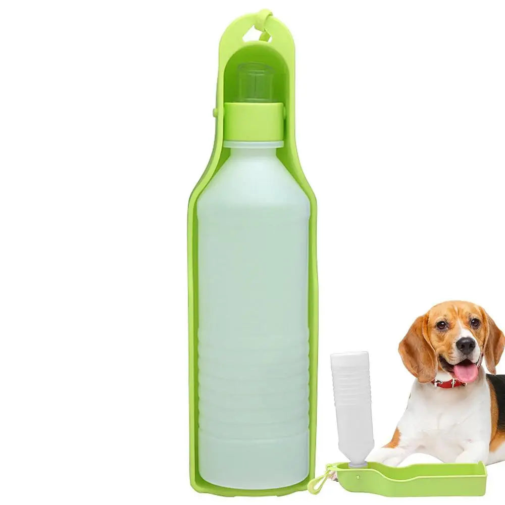 Portable Pet Water Bottle Puppy Water Dispenser Foldable Dog Water Bottles For Walking Leakproof Outdoor Travel Water Bowl For
