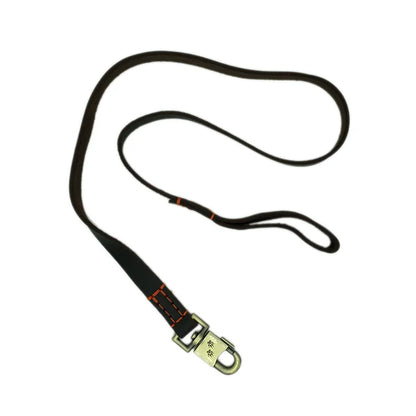 Heavy Duty Leash for Dogs Soft Hand-stitched Thick Real Leather Dog Leash Military Grade Dog Lead Training Leash for Large Dogs