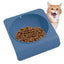 Cat Bowl Anti Vomiting 15 Degree Tilted Bowl Pet Supplies Mess Free Anti-Slip Stress Free Ergonomic Cat Bowls For Dogs And Cats