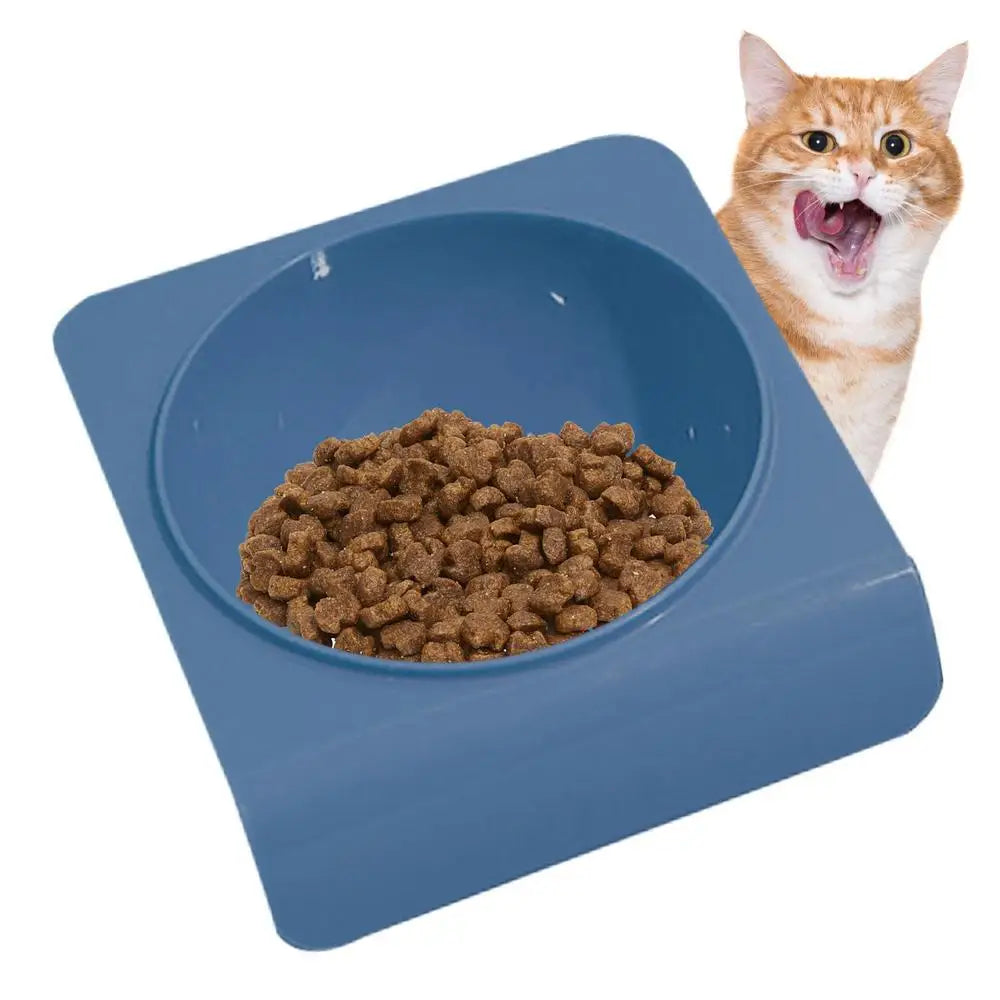 Cat Bowl Anti Vomiting 15 Degree Tilted Bowl Pet Supplies Mess Free Anti-Slip Stress Free Ergonomic Cat Bowls For Dogs And Cats