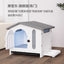 Dog Kennel Indoor and Outdoor Ventilation and Breathable Easy To Install Easy To Clean Thickened Not Deformed Luxury Pet Villa