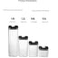 7pcs/set Food Storage Containers Plastic with Lids Kitchen Storage for Rice Sugar Flour Pasta Cereal Storage Containers